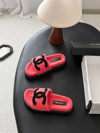 26K Plush Slide Sandals