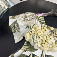 Floral Flutter Sleeve Dress