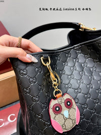 Emblem Large Shoulder Tote Bag