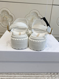 Leather Platform Sandals