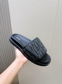 Oblique Slide Sandals