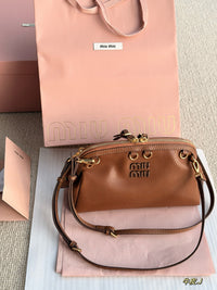 Caprice Leather Shoulder Bag
