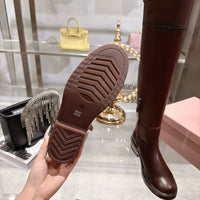 Leather Tall Riding Boots