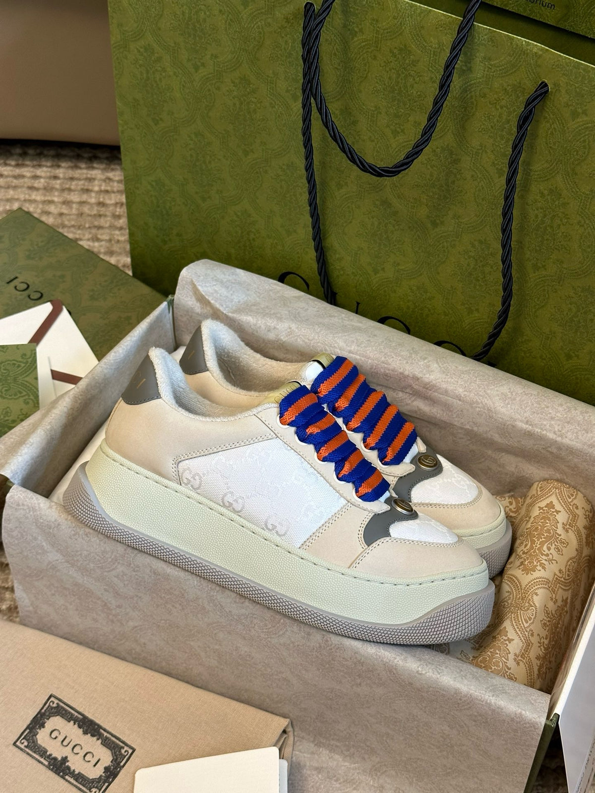 Jacquard Canvas Sneakers