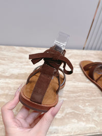 Suede Sandals