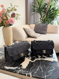 Denim Flap Bag