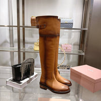 Leather Tall Riding Boots