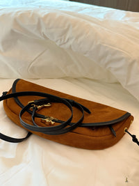 Soft Triomphe Little Halfmoon Bag