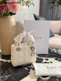 Micro Lady Dior Lambskin Bag