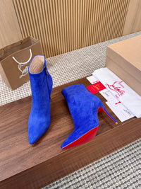 Kate Max Suede Ankle Boots