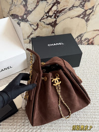 25 Bag Suede Calfskin