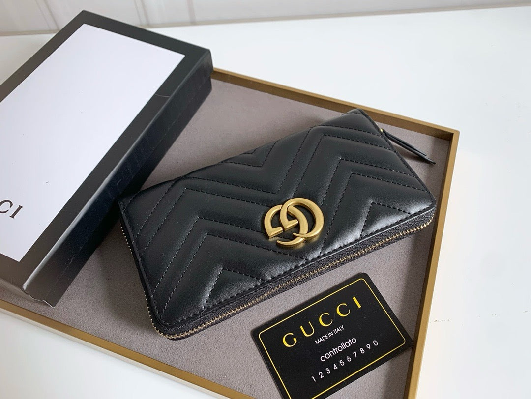 Marmont Zip Around Wallet