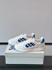 Terrace Leather Check Sneakers