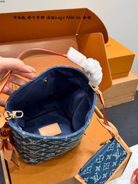 All In BB Denim Bucket Bag