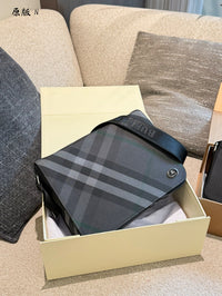 Grid Messenger Bag