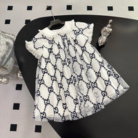 Monogram Lace Dress