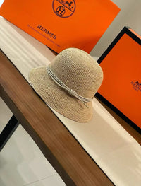 Raffia Bucket Hat