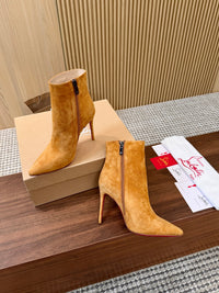 Kate Max Suede Ankle Boots