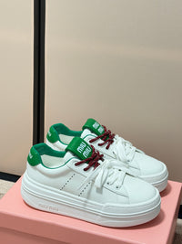Lace-Up Platform Sneakers
