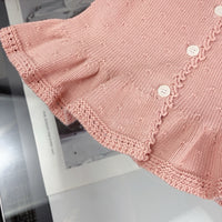Knit Peplum Cardigan