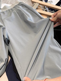 Yoga Satin Lounge Wide Leg Pants
