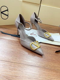 Signature D'Orsay Patent Leather Pumps