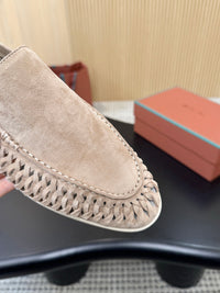 Suede Loafers