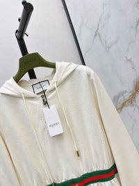 Hooded Jersey Dress