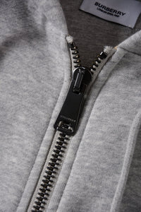 Check Zip Hoodie