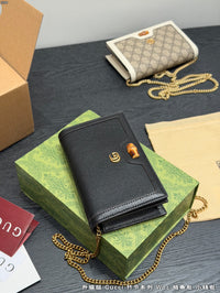 Bamboo Chain Wallet Bag