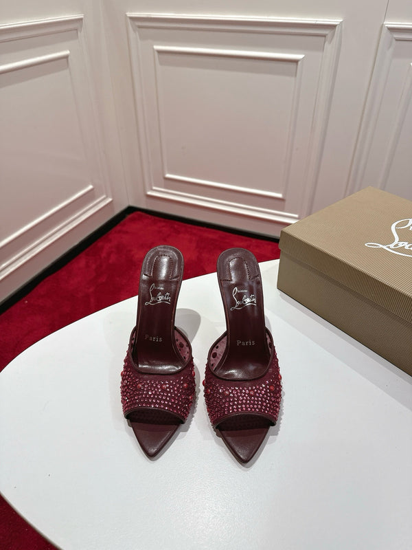 Miss Z Embellished Mules 10cm