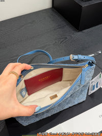 Denim Clutch Bag