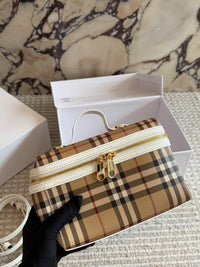 Check Vanity Bag