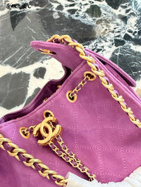 Suede Hobo Bag