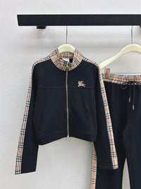 EKD Vintage Check Trim Tracksuit
