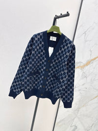 Jacquard Cardigan