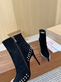 Kate Max Suede Ankle Boots