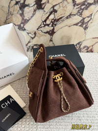 25 Bag Suede Calfskin