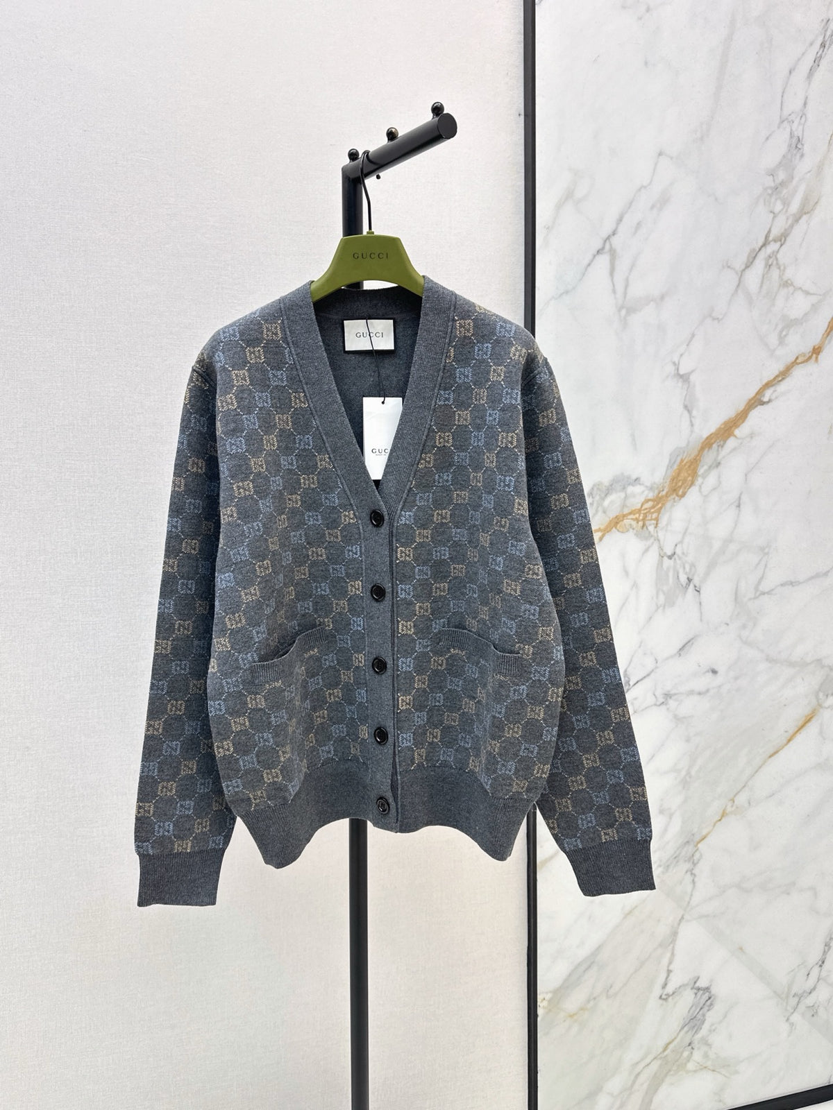Jacquard Cardigan