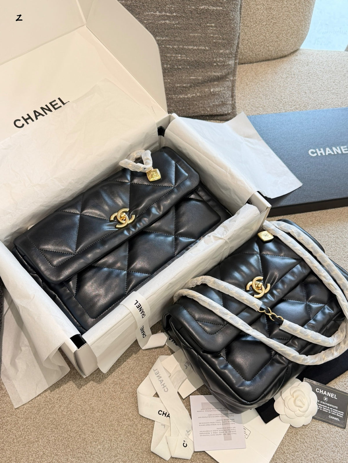 25K Flap Bag Lambskin