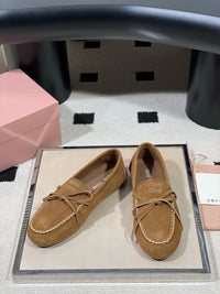 Suede Loafers