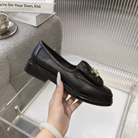 Quilted Leather Loafers