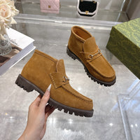 Horsebit Ankle Boots