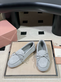 Suede Loafers