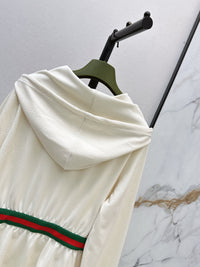 Hooded Jersey Dress
