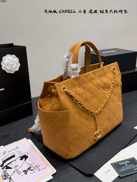 Suede Tote Bag