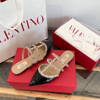 Garavani Rockstud Flat Mules