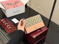 Marmont Bi-color Wallet On Chain