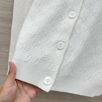 Fine Fabric Jacquard Cardigan