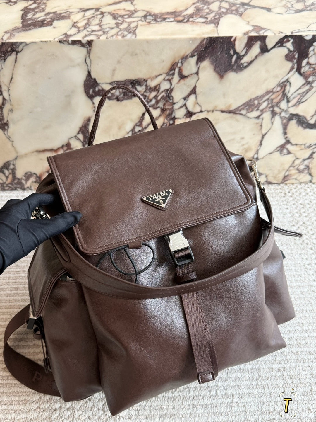 Leather Explore Backpack